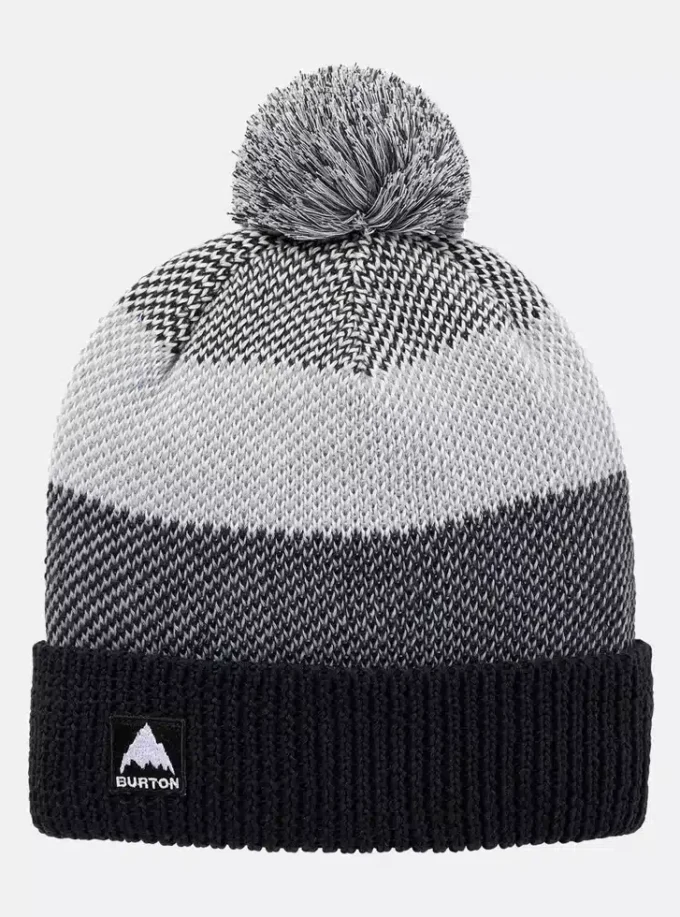 Bonnet à pompon doublé polaire Burton pour enfants Bonnet à pompon doublé polaire Burton pour enfants
