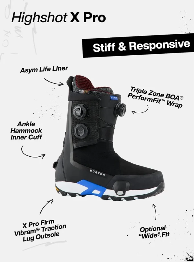 Bottes de snowboard Burton Highshot X Pro Step On® pour hommes