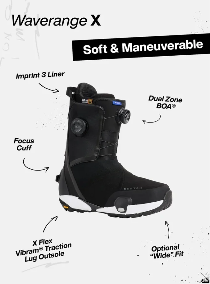Bottes de snowboard Burton Waverange X Step On® pour femmes