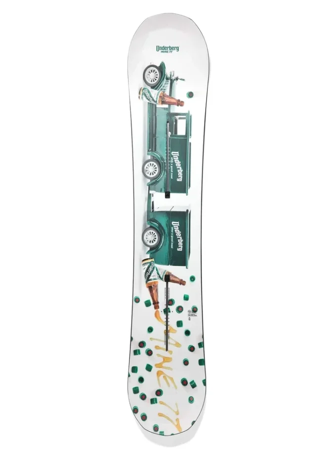 Burton Mine77 x Underberg Family Tree 3D Daily Driver Snowboard