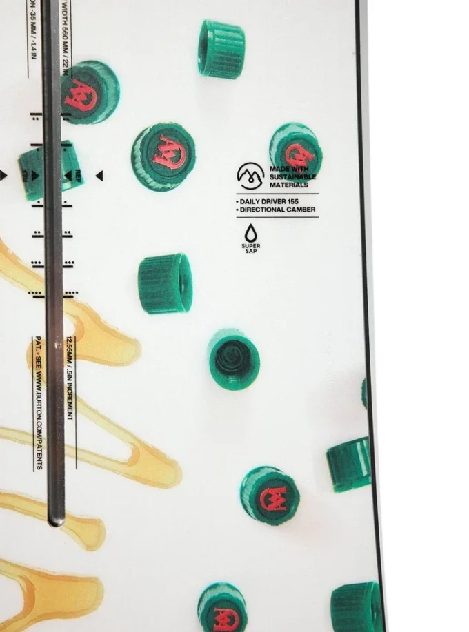 Burton Mine77 x Underberg Family Tree 3D Daily Driver Snowboard