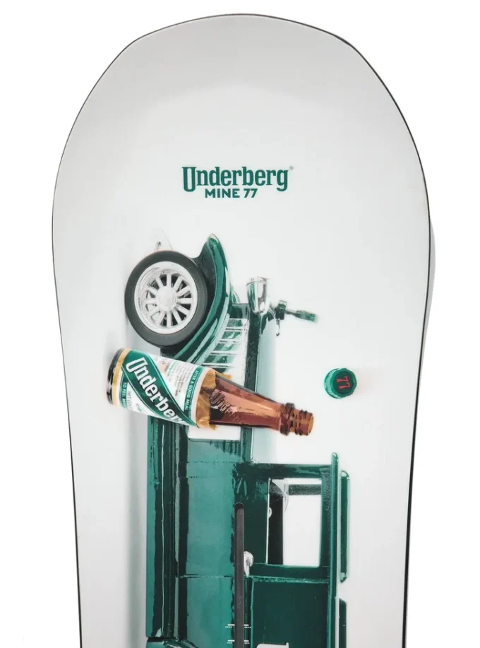 Burton Mine77 x Underberg Family Tree 3D Daily Driver Snowboard