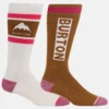 Chaussettes Burton Weekend mi-épaisseur pour femmes (lot de 2) Chaussettes Burton Weekend mi-épaisseur pour femmes (lot de 2)