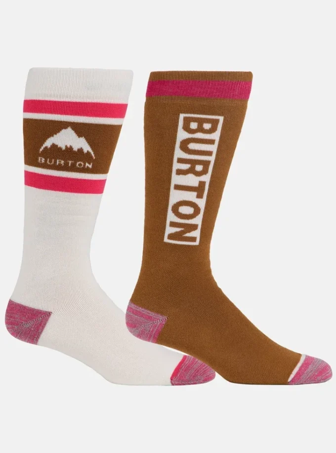 Chaussettes Burton Weekend mi-épaisseur pour femmes (lot de 2) Chaussettes Burton Weekend mi-épaisseur pour femmes (lot de 2)