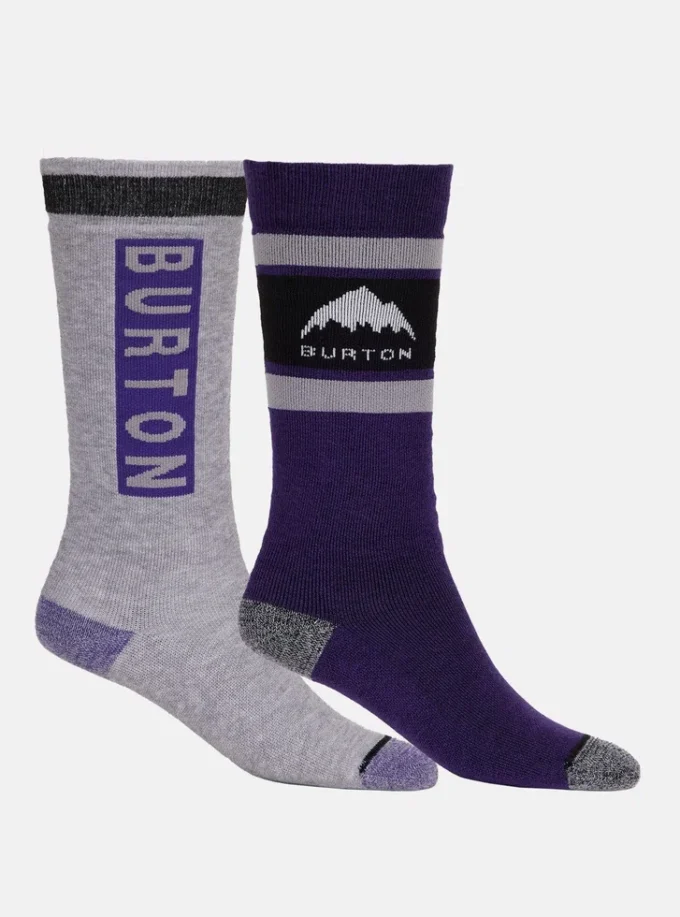 Chaussettes Burton Weekend Midweight pour enfants (lot de 2)