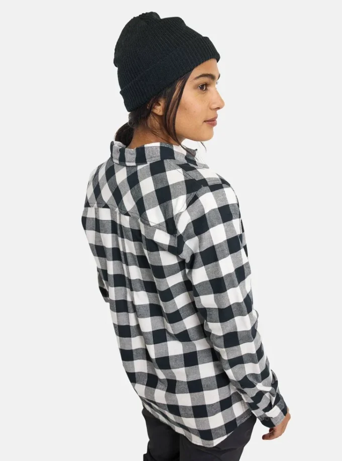 Chemise à manches longues en flanelle Burton Favorite pour femme Chemise à manches longues en flanelle Burton Favorite pour femme