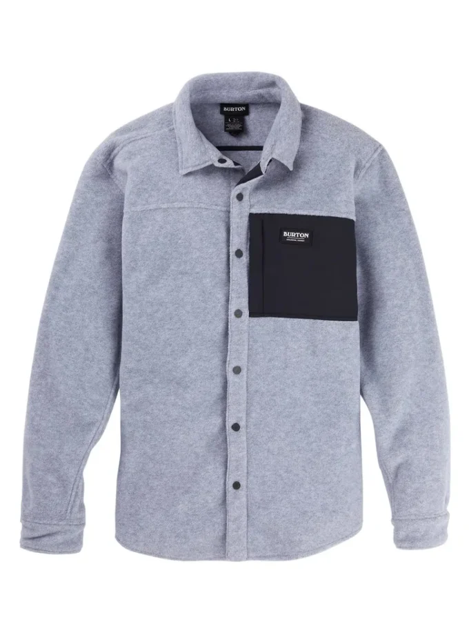 Chemise polaire Burton Hearth pour homme Chemise polaire Burton Hearth pour homme