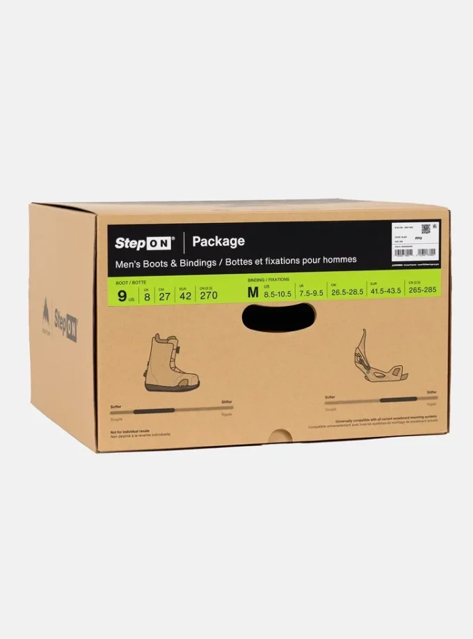 Ensemble de bottes et fixations de snowboard Burton Step On® pour hommes Ensemble de bottes et fixations de snowboard Burton Step On® pour hommes