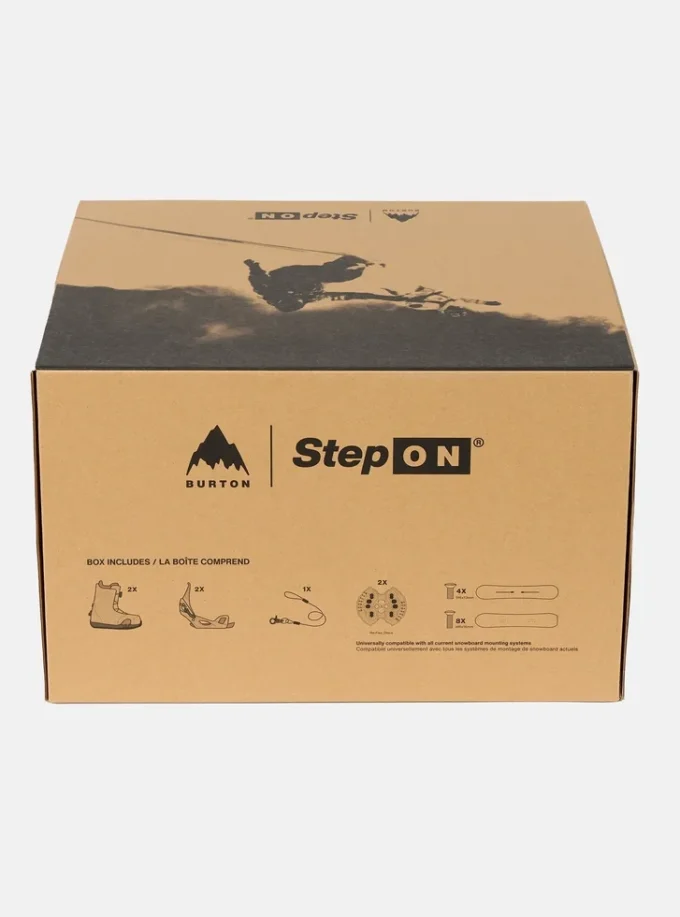 Ensemble de bottes et fixations de snowboard Burton Step On® pour hommes Ensemble de bottes et fixations de snowboard Burton Step On® pour hommes