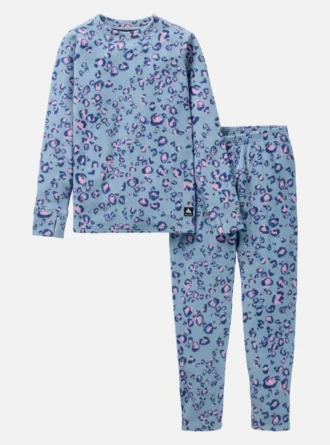 Ensemble de sous-vêtements en polaire Burton pour enfants