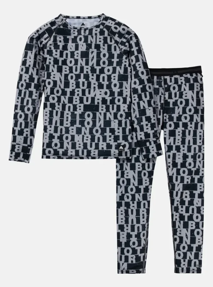 Ensemble de sous-vêtements légers Burton pour enfants Ensemble de sous-vêtements légers Burton pour enfants