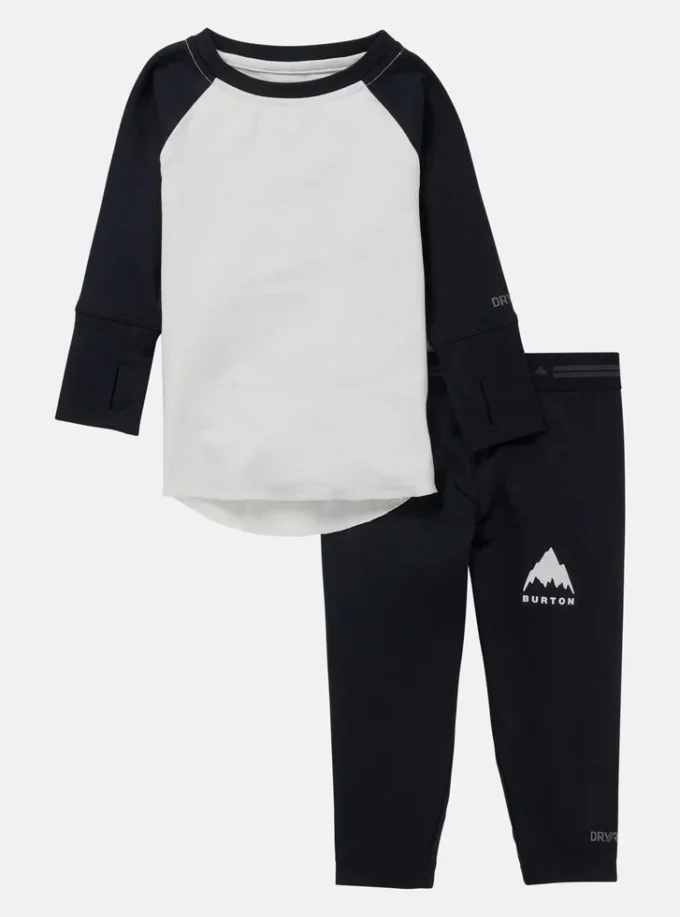 Ensemble de sous-vêtements techniques Burton mi-épais pour enfants et tout-petits
