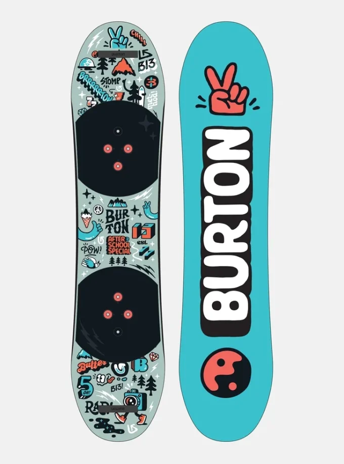 Ensemble snowboard et fixations Burton After School Special pour enfants Ensemble snowboard et fixations Burton After School Special pour enfants