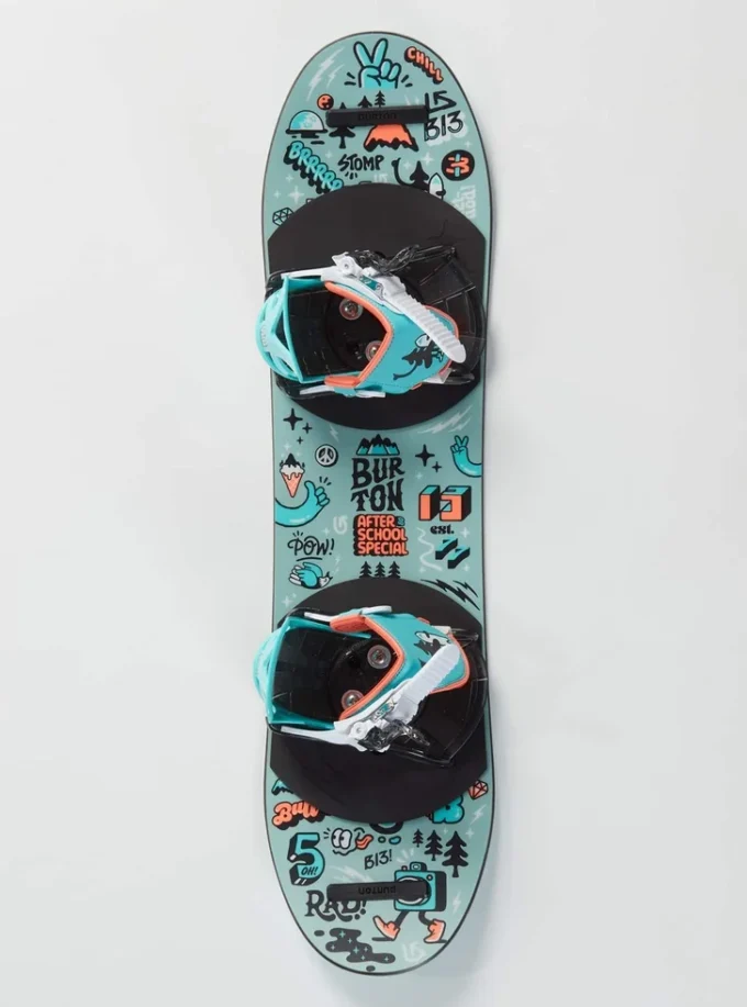 Ensemble snowboard et fixations Burton After School Special pour enfants Ensemble snowboard et fixations Burton After School Special pour enfants