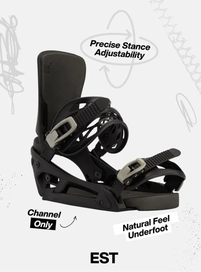 Fixations de snowboard Burton Cartel EST® pour hommes