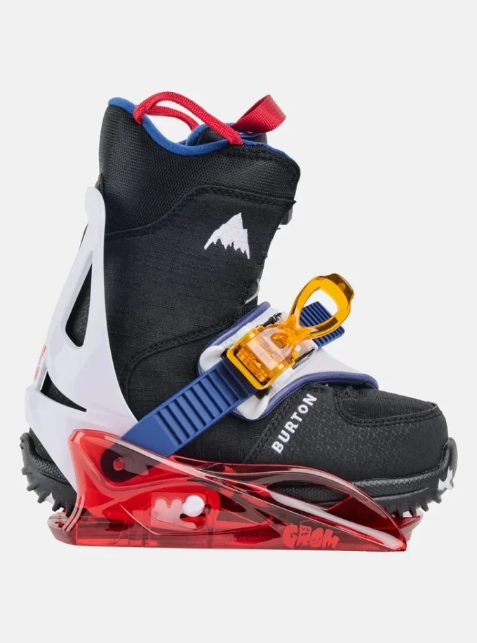 Fixations de snowboard Burton Grom Disc pour enfants Fixations de snowboard Burton Grom Disc pour enfants