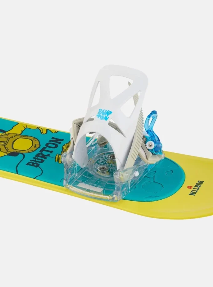 Fixations de snowboard Burton Grom Disc pour enfants Fixations de snowboard Burton Grom Disc pour enfants