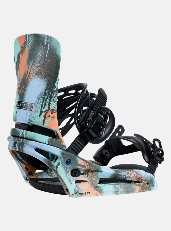 Fixations de snowboard Burton Mine77 Cartel X EST® pour homme Fixations de snowboard Burton Mine77 Cartel X EST® pour homme