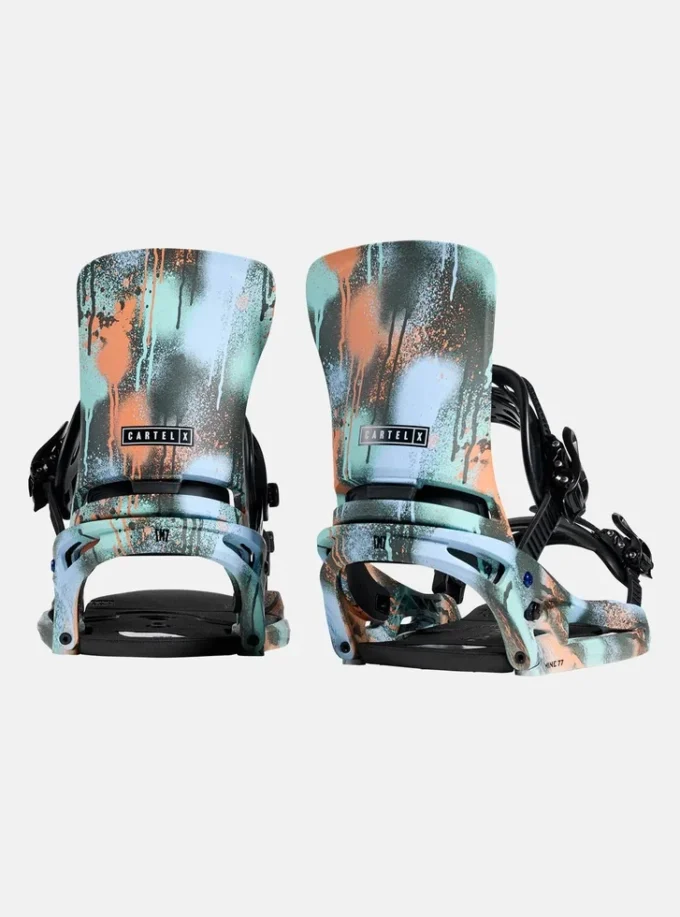 Fixations de snowboard Burton Mine77 Cartel X EST® pour homme Fixations de snowboard Burton Mine77 Cartel X EST® pour homme