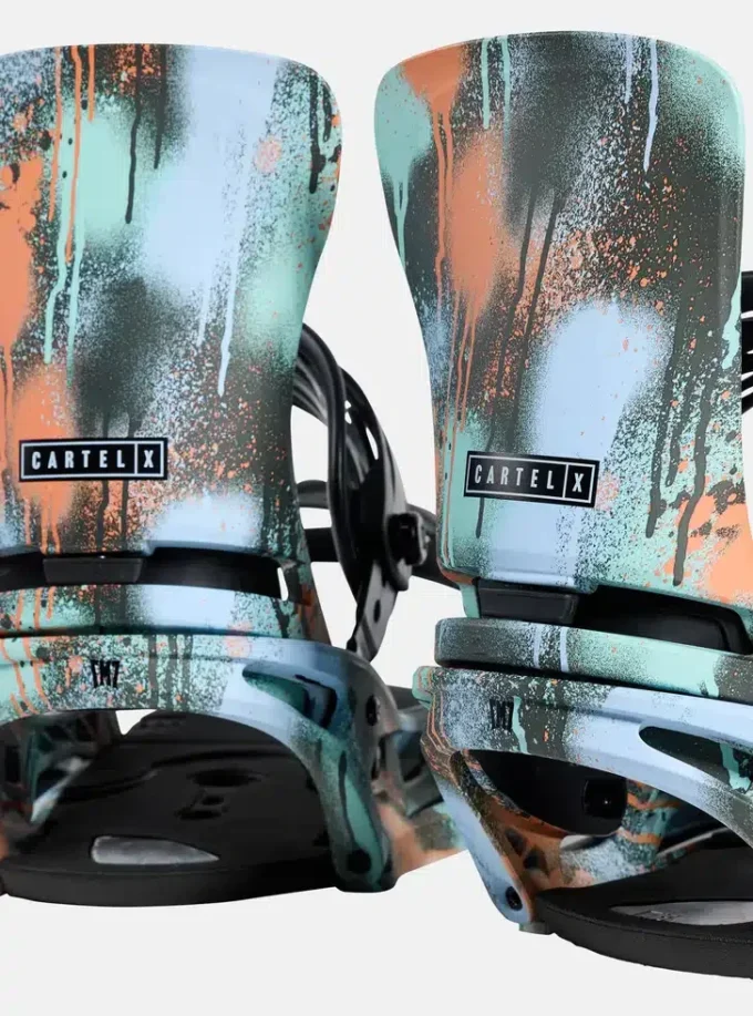 Fixations de snowboard Burton Mine77 Cartel X EST® pour homme Fixations de snowboard Burton Mine77 Cartel X EST® pour homme