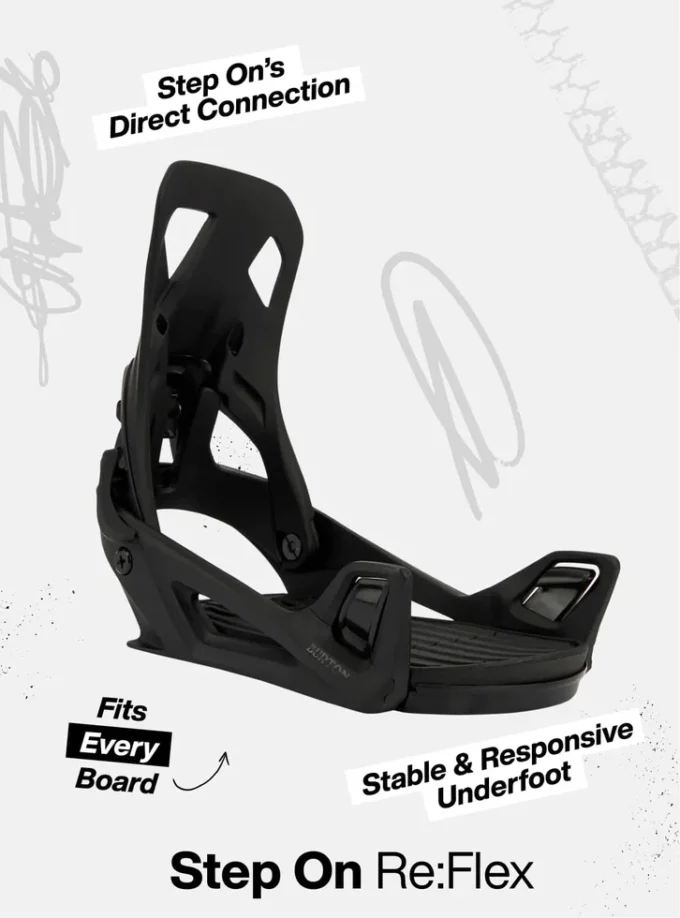 Fixations de snowboard Burton Step On® Smalls Re:Flex pour enfants Fixations de snowboard Burton Step On® Smalls Re:Flex pour enfants