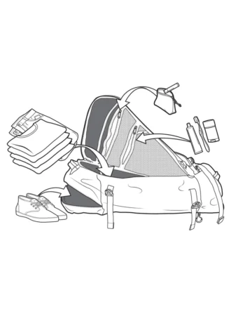 Grand sac de voyage Burton Multipath 90 L