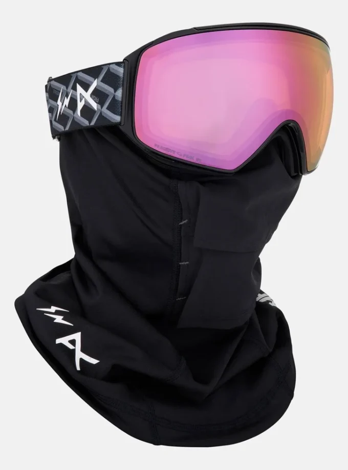 Masque Anon Fragment M4 Low Bridge Fit (cylindrique) + lentille supplémentaire + masque MFI® Masque Anon Fragment M4 Low Bridge Fit (cylindrique) + lentille supplémentaire + masque MFI®