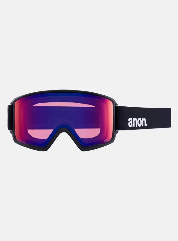 Masque Anon M3 Low Bridge Fit (polarisé) + lentille supplémentaire