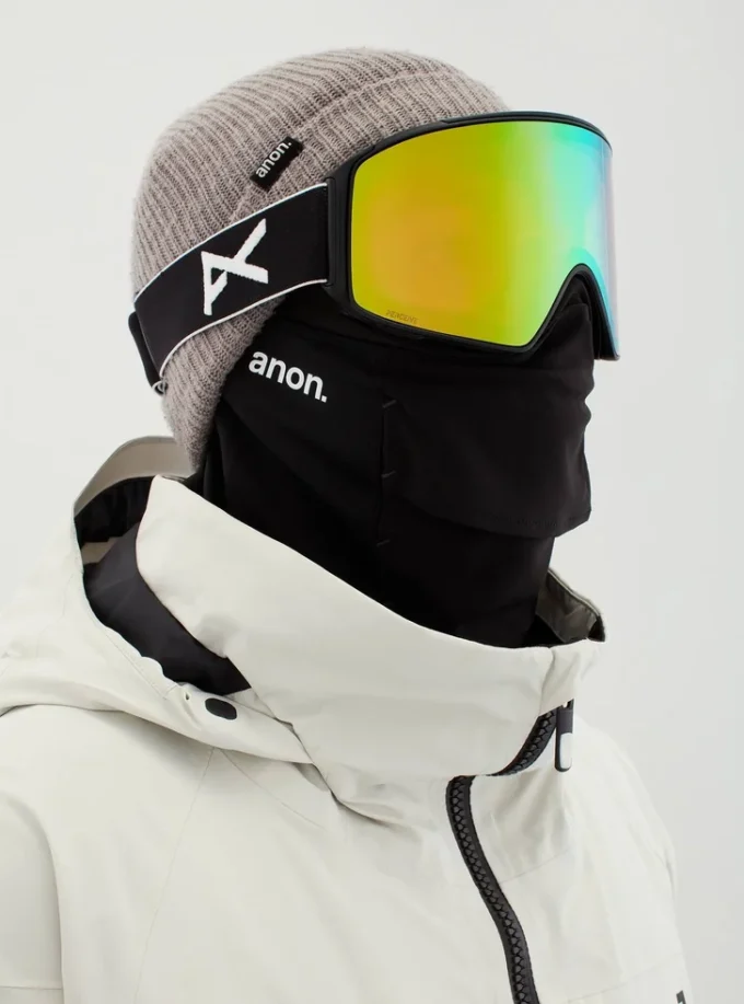 Masque Anon M4 cylindrique + lentille supplémentaire + masque MFI® – Ajustement pont bas