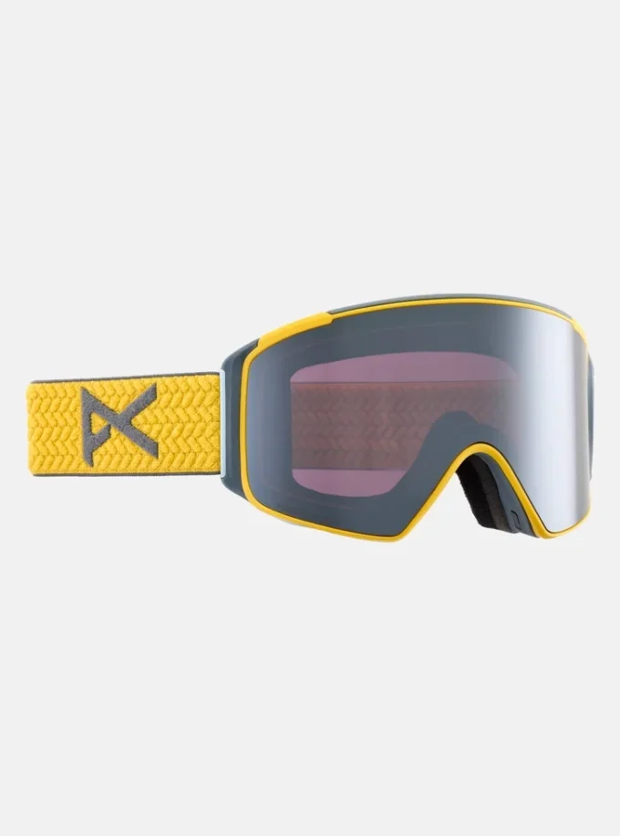 Masque Anon M4S (cylindrique) + lentille supplémentaire + masque MFI® (échantillon) Masque Anon M4S (cylindrique) + lentille supplémentaire + masque MFI® (échantillon)