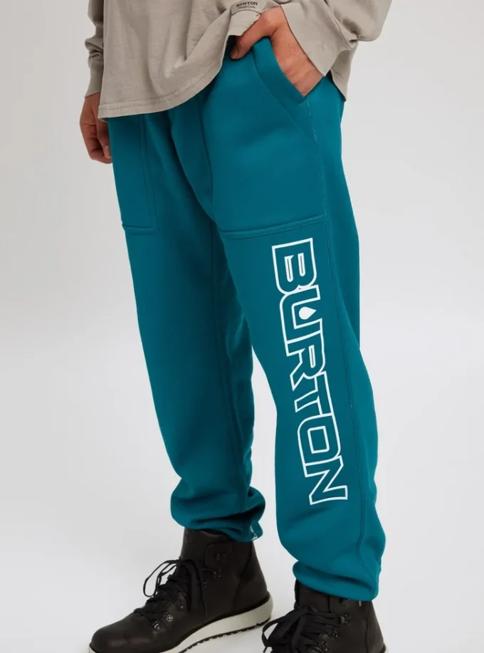Pantalon en polaire teint dans la masse Burton Oak pour homme Pantalon en polaire teint dans la masse Burton Oak pour homme