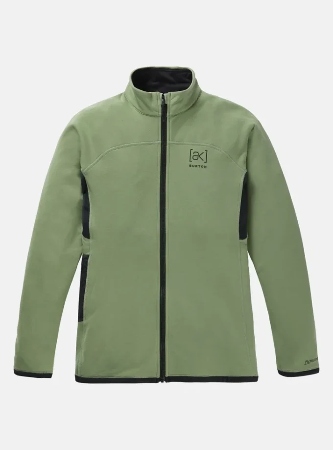 Polaire Burton [ak]® Baker Power Stretch® à fermeture éclair intégrale pour femme