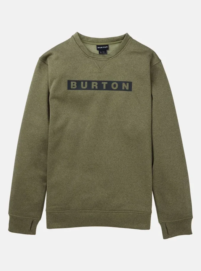 Polaire à col rond Burton Oak pour homme Polaire à col rond Burton Oak pour homme