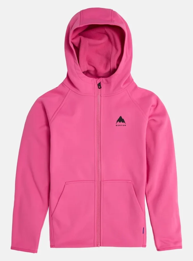Polaire à fermeture éclair intégrale Burton Crown Weatherproof pour enfants
