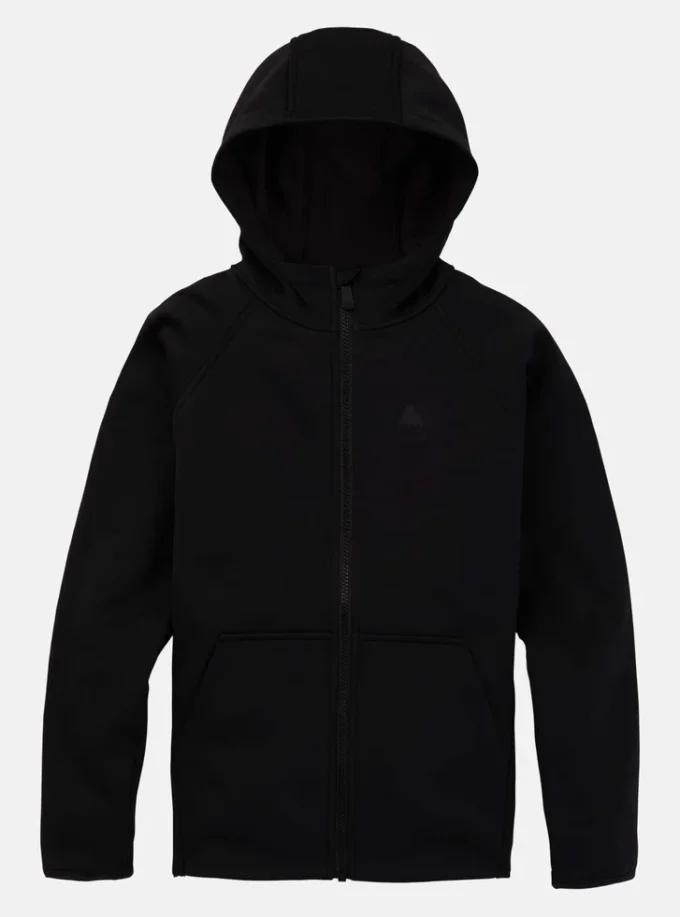 Polaire à fermeture éclair intégrale Burton Crown Weatherproof pour enfants