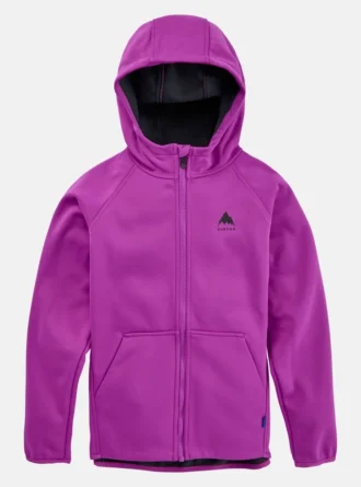Polaire à fermeture éclair intégrale Burton Crown Weatherproof pour enfants