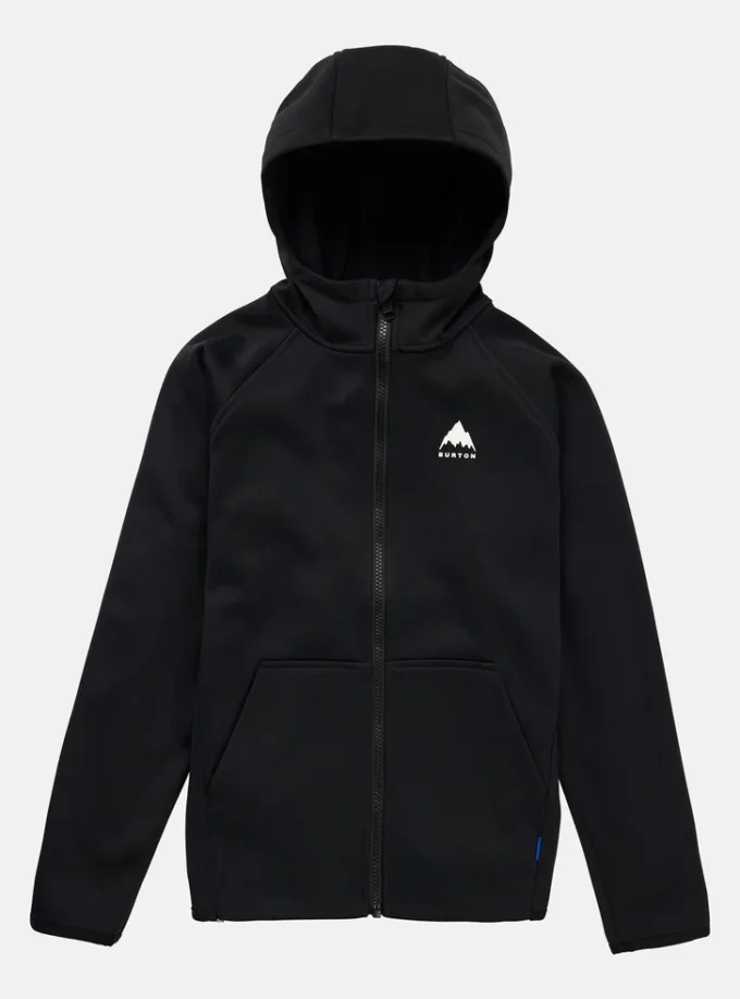 Polaire à fermeture éclair intégrale Burton Crown Weatherproof pour enfants