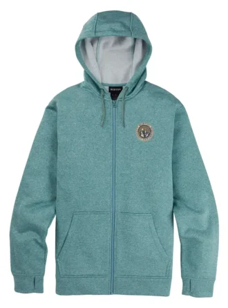 Polaire à fermeture éclair intégrale Burton Oak Seasonal pour homme