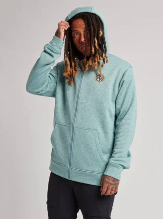 Polaire à fermeture éclair intégrale Burton Oak Seasonal pour homme