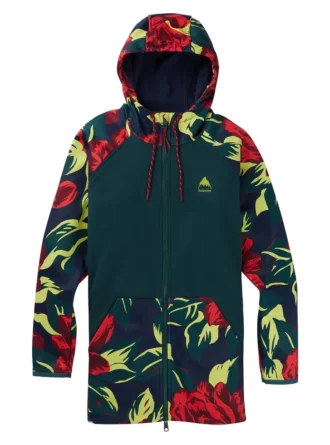 Polaire longue à fermeture éclair intégrale Burton Crown Weatherproof pour femme