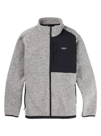 Pull Burton Hayrider pour homme Polaire à fermeture éclair intégrale