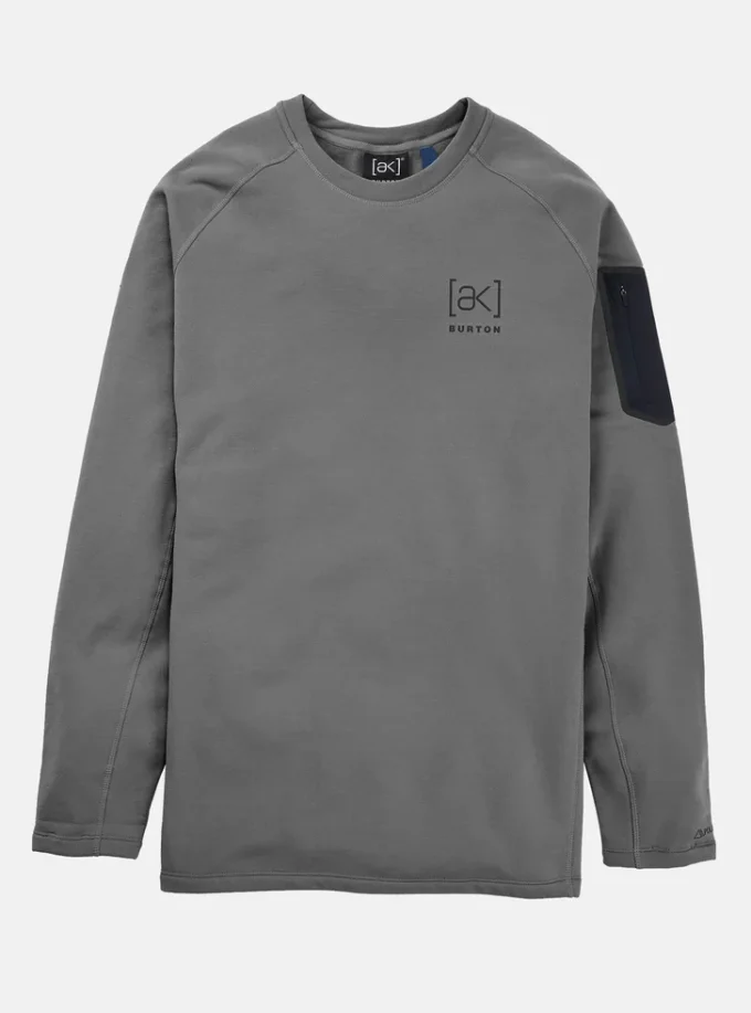 Pull à col rond en polaire Burton [ak]® Baker Power Stretch® pour homme