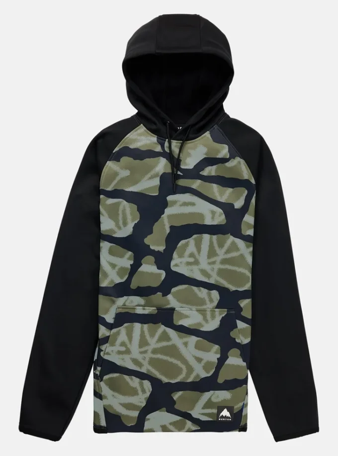 Pull polaire imperméable Burton Crown pour homme