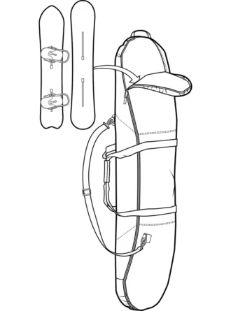 Sac de snowboard Burton Space Sack