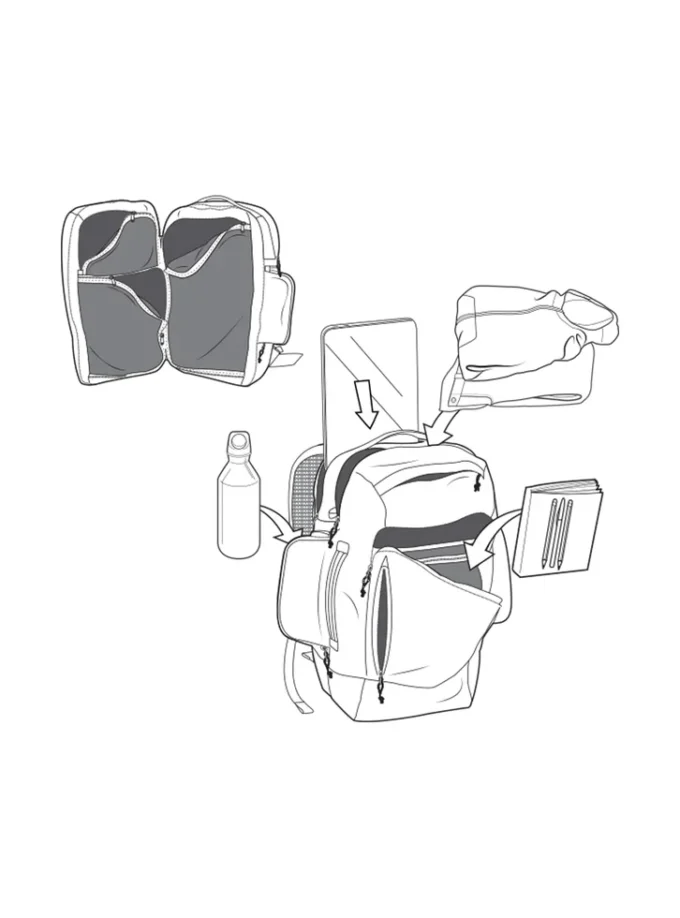 Sac de voyage Burton Multipath 27L Sac de voyage Burton Multipath 27L