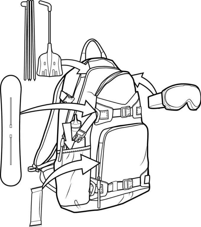 Sac à dos Burton Rider’s 2.0 25L Sac à dos Burton Rider’s 2.0 25L