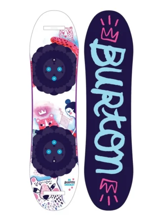 Snowboard Burton Chicklet Flat Top pour filles – 2e qualité