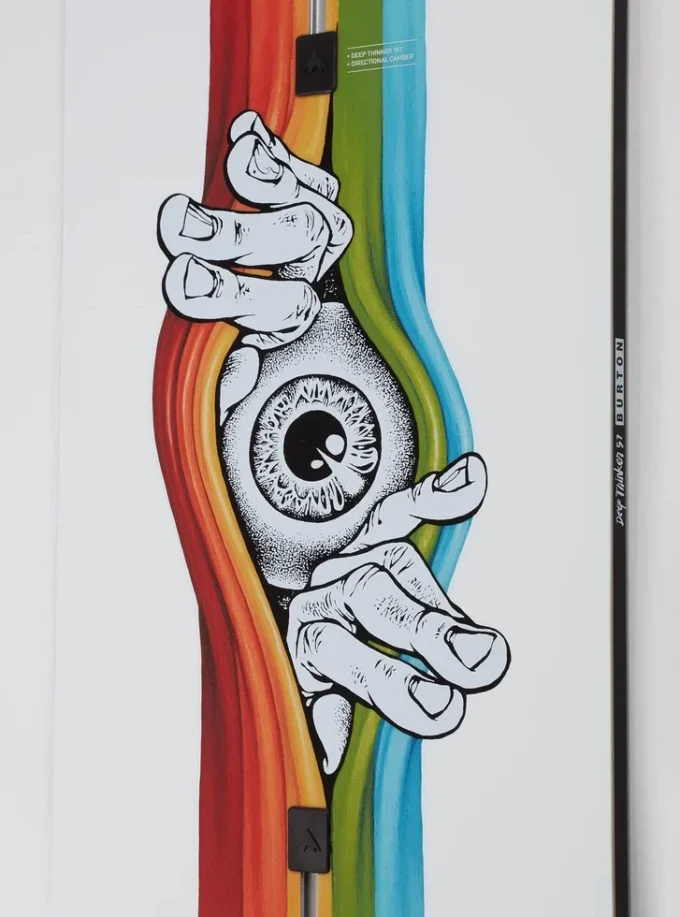 Snowboard Burton Deep Thinker Camber pour homme