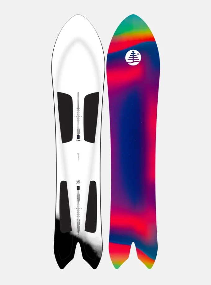 Snowboard Burton Family Tree 3D Channel Surfer Flat Top