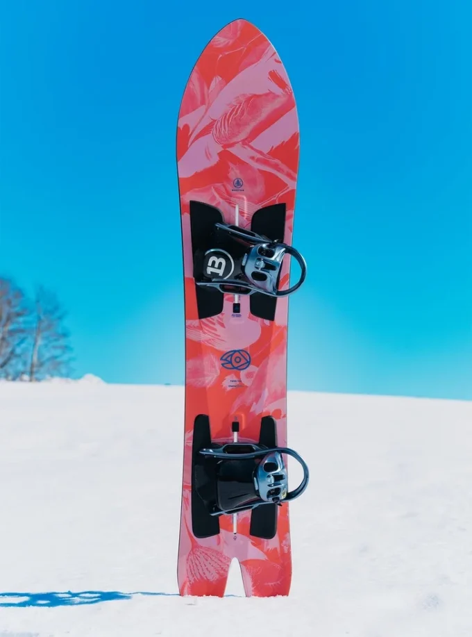 Snowboard Burton Family Tree 3D Channel Surfer Flat Top